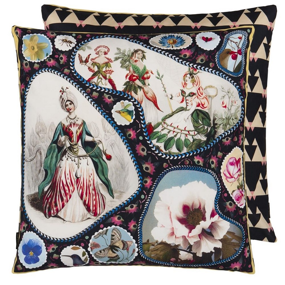 Le Jardin Ferique Cushion by Christian Lacroix in Multi